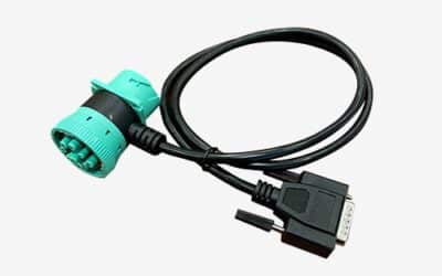 J1939 Green 9 pin cable